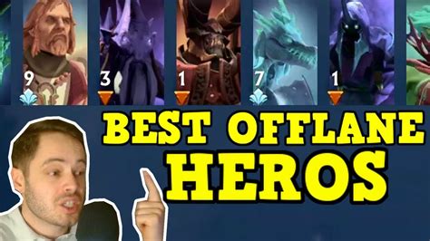 The Best Offlane Heroes In Dota 7 35b YouTube