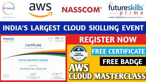 AWS Cloud Masterclass Cloud Computing Free Certificate Future