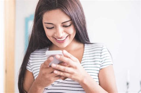 Teen Girl With Phone Telegraph