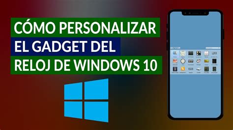 Cómo Mostrar y Personalizar el Gadgets del Reloj de Windows 10 YouTube