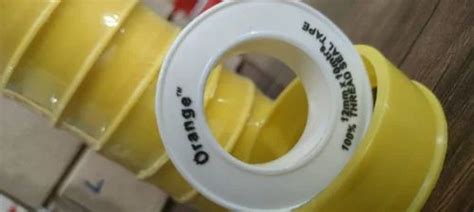 Color White Orange Thread Seal Tape At Rs 6 50 Piece In Jaitaran ID