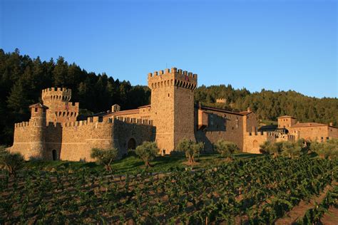 Castello Di Amorosa Napa Sonoma Valleys California USA Wine