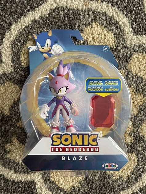 Mavin Sonic The Hedgehog Blaze The Cat Jakks Pacific Figure 4 Inch