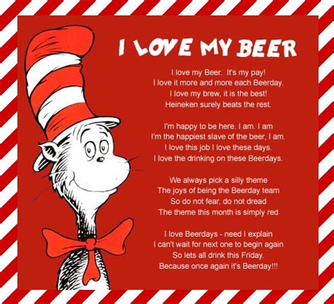 Dr Seuss Meets Beerday Dr Seuss Quotes Funny Quotes Sarcastic