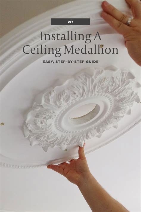 How To Install A Ceiling Medallion House Of Hipsters