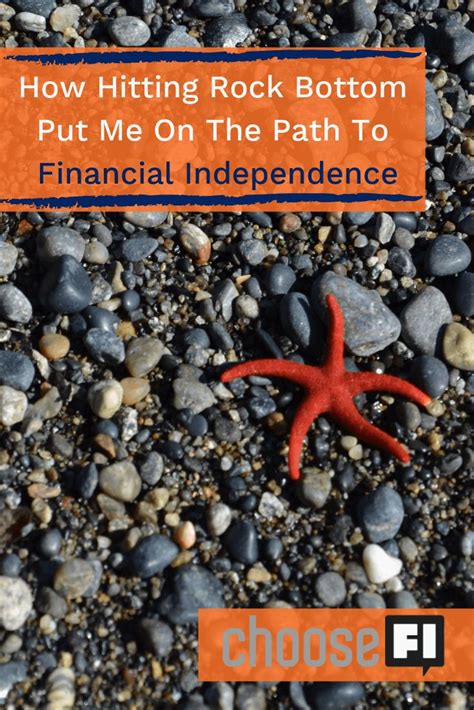 How Hitting Rock Bottom Put Me On The Path To Financial Independence