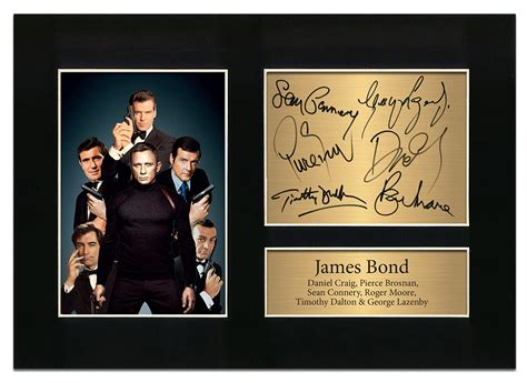 Buy Zulu Image James Bond 007 Daniel Craig Pierce Brosnan Sean