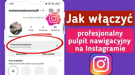 Jak W Czy Profesjonalny Pulpit Nawigacyjny Na Instagramie Youtube