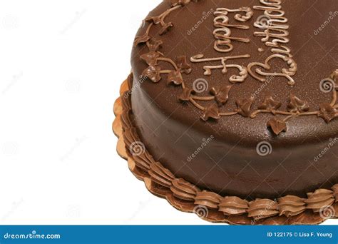 Birthday Cake Chocolate Stock Image Image Of Junk Delicious 122175