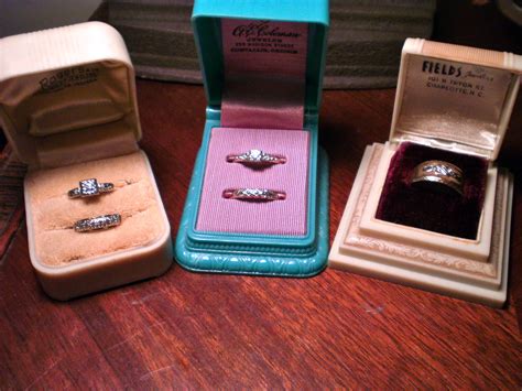 Vintage wedding rings... | Collectors Weekly