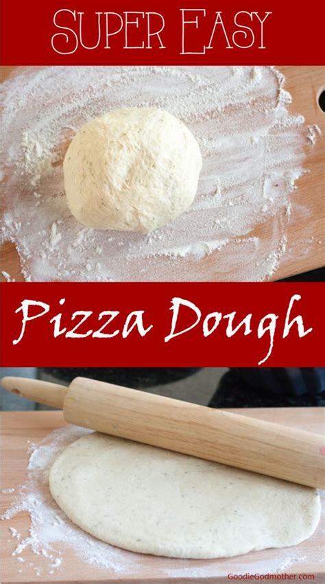 Super Easy Pizza Dough Recipe Recipe Food Processor Recipes