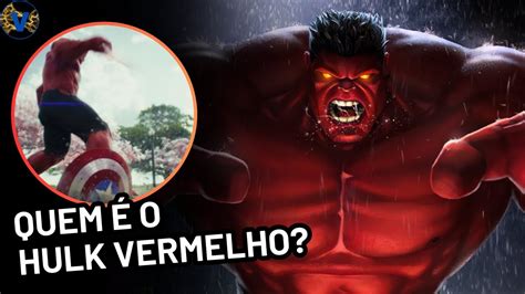 Quem é o HULK VERMELHO ORIGEM PODERES E FEITOS YouTube