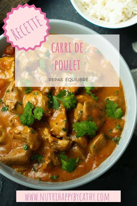 Carri De Poulet Nutri Happy By Cathy