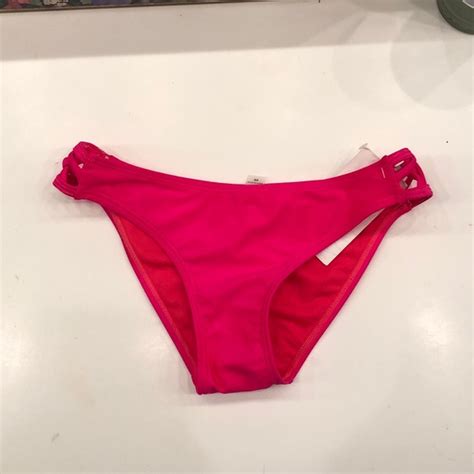 TiniBikini Swimwear Swim Nwt Tinibikini Hot Pink Bikini Bottoms Poshmark