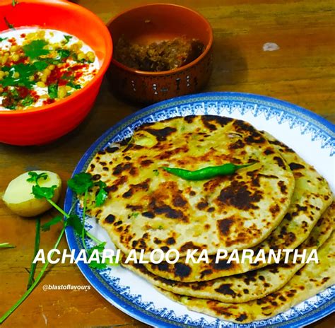 PYAZ KA STUFFED PARATHA/ONION PARATHA | Blast Of Flavours