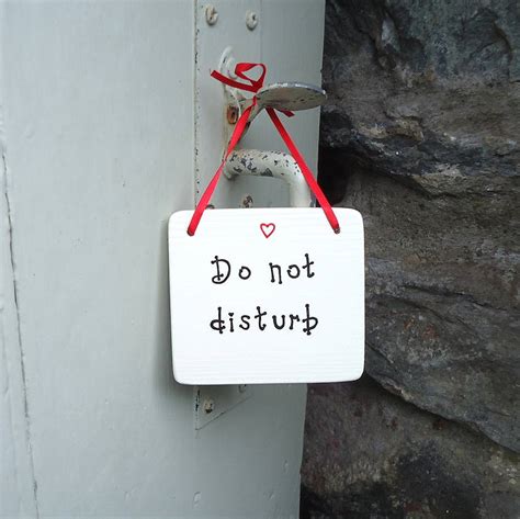 Do Not Disturb Desk Sign