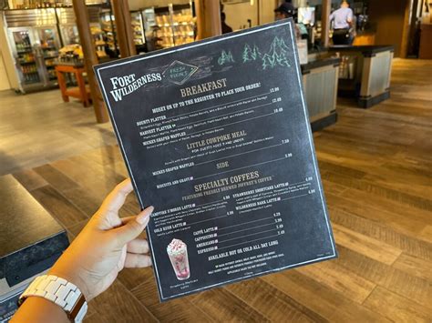 Full Menus with Prices For Refurbished Trail's End Restaurant at Disney ...