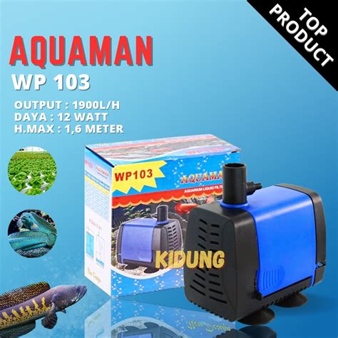 Jual Power Head Pompa Celup Filter Aquarium Besar Hidroponik Low Watt