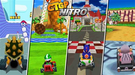 All 56 New Mario Kart Ds Custom Tracks Ctgp Nitro 4k Youtube