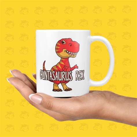 Funny Rude Gift Mug Cuntasaurus Rex Presents For Cunts Profanity