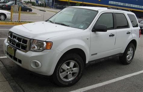 2008 Ford Escape Xls 4dr Suv 23l Manual