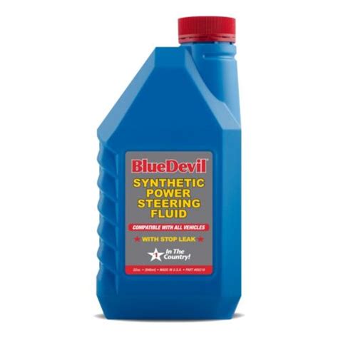 Blue Devil Bluedevil 00218 Synthetic Power Steering Fluid Stop Plug