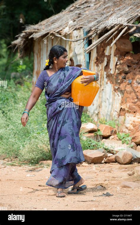 India Woman Fetching Water High Resolution Stock Photography And Images