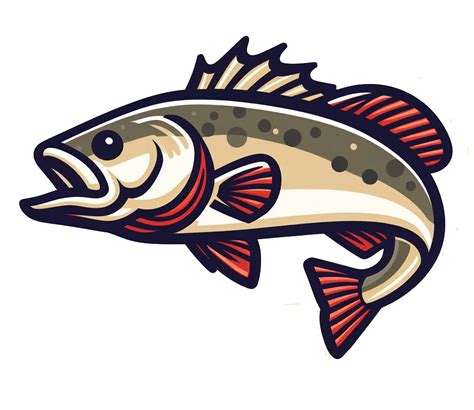 Bass Fish Transparent Clipart ClipartLib