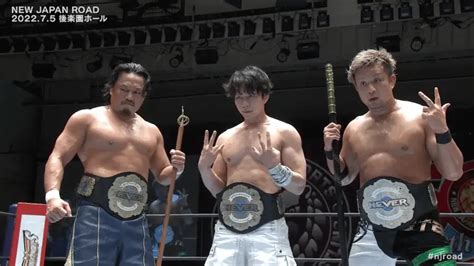 New Never Openweight Man Tag Team Champions Crowned At New Japan Road