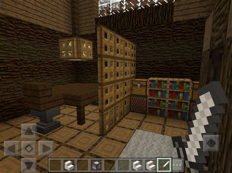 Minecraft Log Cabin Interior by Wearygoddess on DeviantArt