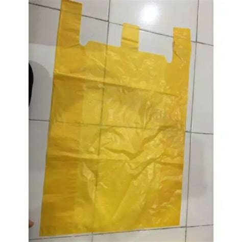 KANTONG PLASTIK SUPER JUMBO WARNA KUNING ECER TAS KRESEK BESAR Original