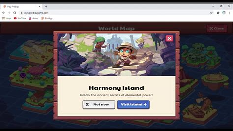 Prodigy Harmony Island SECRET YouTube