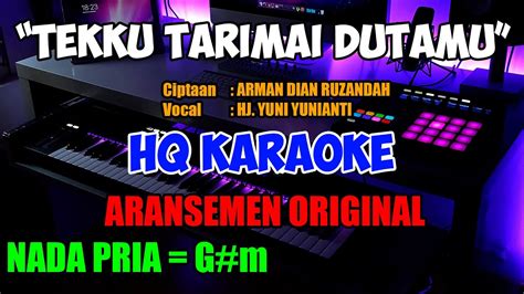 Tekkutarimai Dutamu Nada Pria Lagu Bugis Karaoke Keyboard Korg Pa1000