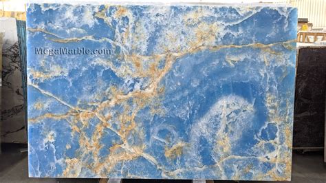 Blue Onyx Slabs Mega Marble