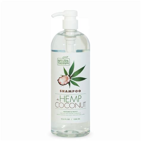 Hemp And Coconut Shampoo Natural Therapy Cosmetics