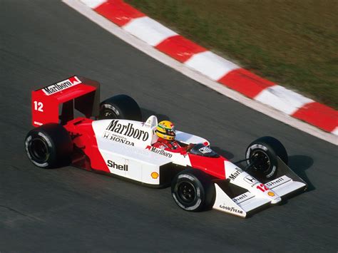 1988 McLaren MP4 4 Honda Ayrton Senna Mclaren Ayrton Senna Racing