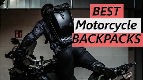 Best Motorcycle Backpack Of That Are Next Level Youtube