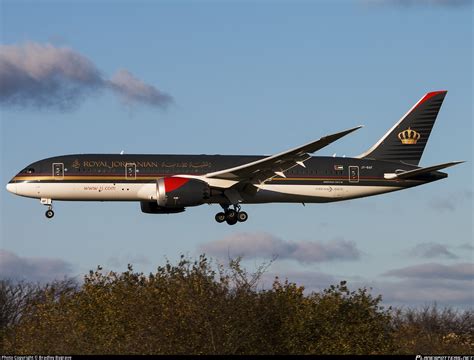 Jy Baf Royal Jordanian Boeing Dreamliner Photo By Bradley Bygrave