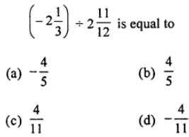 Ml Aggarwal Rational Numbers Mcqs Class Icse Maths Solutions Icsehelp