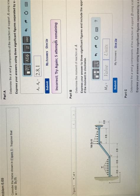 Solved Consider The Frame Shown In Figure Suppose That W Chegg