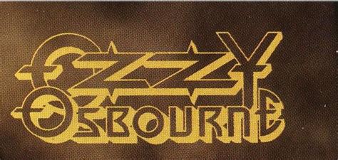 Ozzy Osbourne Logo Font