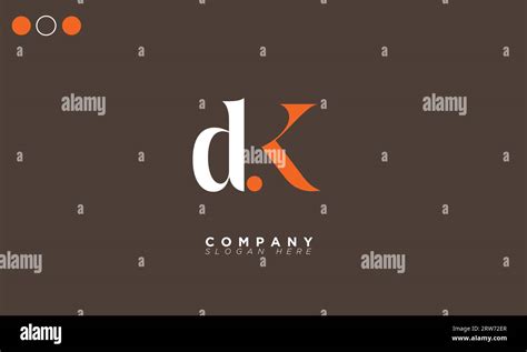 DK Alphabet Letters Initials Monogram Logo Stock Vector Image Art Alamy