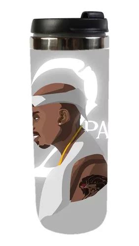 Termo Vaso Termico Tupac Shakur Pac Aesthetic Mod Meses Sin Intereses