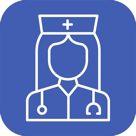 Premium Vector Nurse Icon Vector Image Can Be Used For Humans