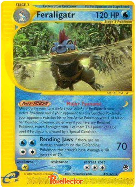 Feraligatr Expedition 47 Pokemon Card