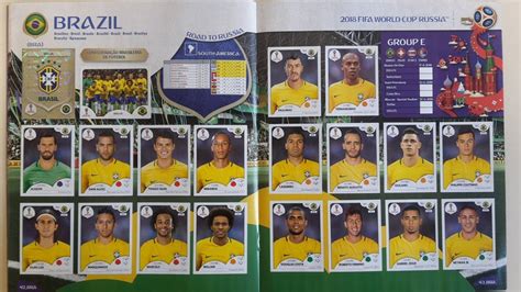 99 Complete 2018 Panini World Cup Russia Stickers Collection Full 682