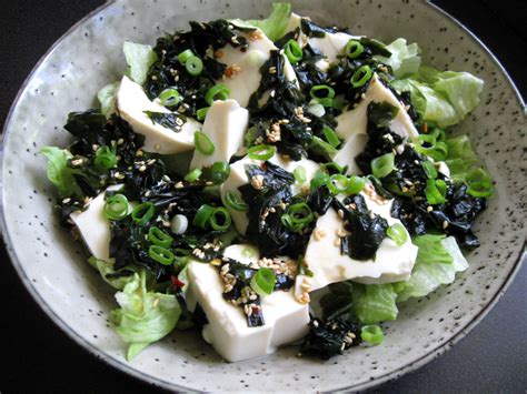 Tofu Wakame Salad Hiroko S Recipes