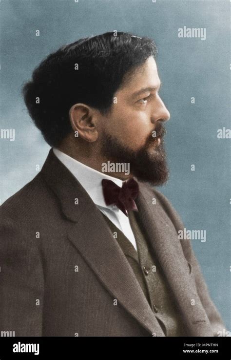 Claude Debussy French Composer Artist Nadar Stock Photo