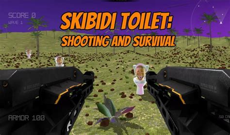 Play Skibidi Toilet Shooting And Survival Game Online