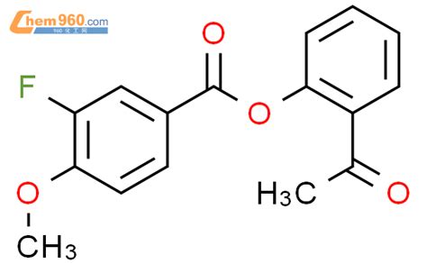 Benzoic Acid Fluoro Methoxy Acetylphenyl Estercas